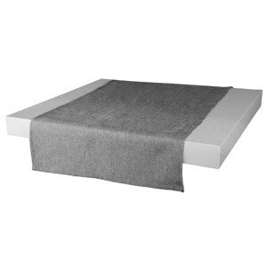 Ubrus - běhoun na stůl BASIC 40x120 cm, šedá, ESSEX