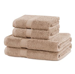 Set 100% bavlna CECIL 2x ručník 50x100 cm a 2x osuška 70x140 cm, béžová, 525 gr, Mybesthome