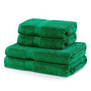 Set 100% bavlna CECIL 2x ručník 50x100 cm a 2x osuška 70x140 cm, zelená 525 gr, Mybesthome