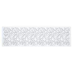 Žakárový ubrus - běhoun REBEKA 40x150 cm bílá MyBestHome