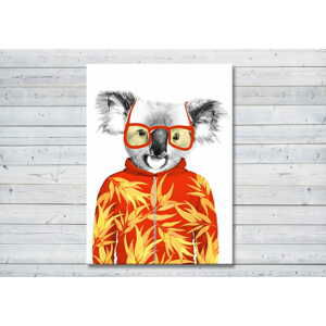 Obraz na plátně MEDVÍDEK KOALA A různé rozměry Ludesign ludesign obrazy: 100x70 cm