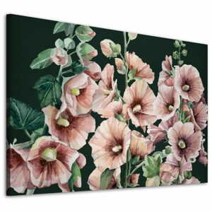 Obraz na plátně FLOWERS květy B různé rozměry Ludesign ludesign obrazy: 70x50 cm