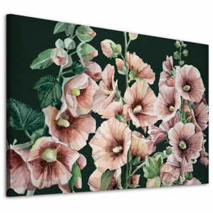 Obraz na plátně FLOWERS květy B různé rozměry Ludesign ludesign obrazy: 80x60 cm