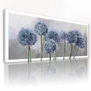 Obraz na plátně GARLIC FLOWER E různé rozměry Ludesign ludesign obrazy: 100x40 cm