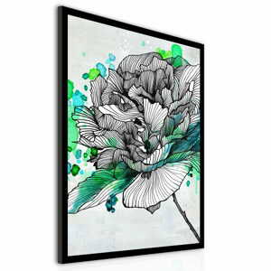 Obraz na plátně ROSE C různé rozměry Ludesign ludesign obrazy: 70x50 cm