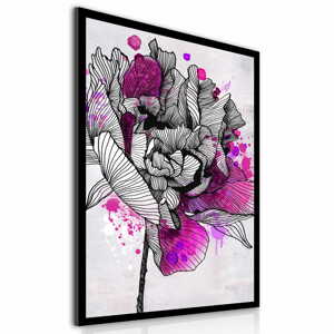 Obraz na plátně ROSE D různé rozměry Ludesign ludesign obrazy: 100x70 cm