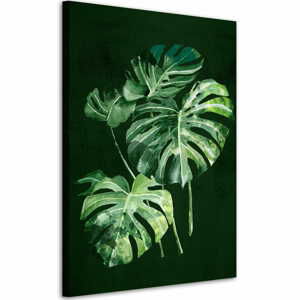 Obraz na plátně MONSTERA B různé rozměry Ludesign ludesign obrazy: 70x50 cm