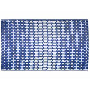Venkovní vzorovaný koberec SARA modrá různé rozměry Multidecor Rozměr: 90x150 cm