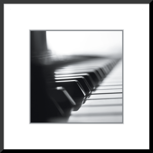 Obraz v rámu PIANO - 40x40 cm Styler