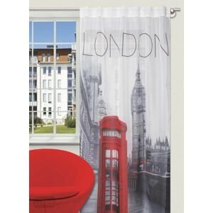 Dekorační záclona LONDON 140x245 cm (cena za 1 kus) MyBestHome