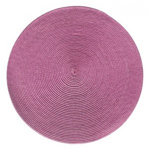 Prostírání kulaté SPLOT růžovo-fialová Ø 38 cm Mybesthome