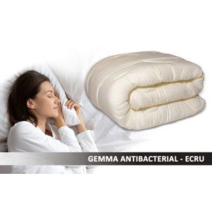 Prošívaná antialergická celoroční přikrývka GEMMA ANTIBACTERIAL smetanová 200x220 cm MyBestHome