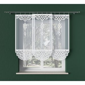 Panelová dekorační záclona ALICJA, bílá, šířka 60 cm výška od 120 cm do 160 cm (cena za 1 kus panelu) MyBestHome Rozměr: 60x140 cm
