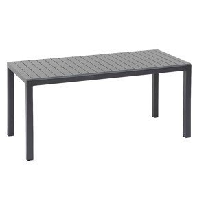 Hliníkový stůl ACAPULCO 161x74 cm (antracit)