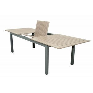 DOPPLER Hliníkový stůl rozkládací BIANCA 220/280x100 cm