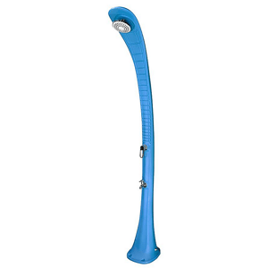 Solární sprcha s oplachem nohou COBRA (modrá)