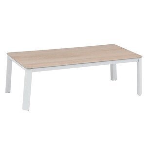 Hliníkový stolek NOVARA (bílá)