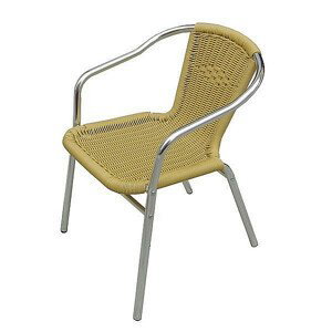 DEOKORK Zahradní hliníková židle MCR 015