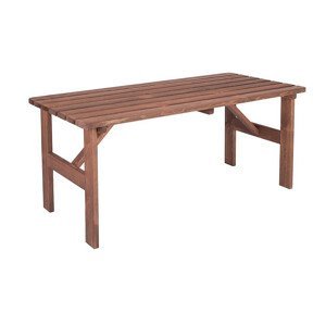Masivní stůl z borovice dřevo mořené 30 mm (různé délky) 200 cm