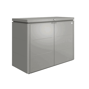 Biohort Víceúčelový úložný box HighBoard 160 x 70 x 118 (šedý křemen metalíza) 160 cm (3 krabice)