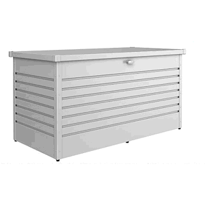 Biohort Venkovní úložný box LeisureTime Box 101 x 46 x 61 (stříbrná metalíza)