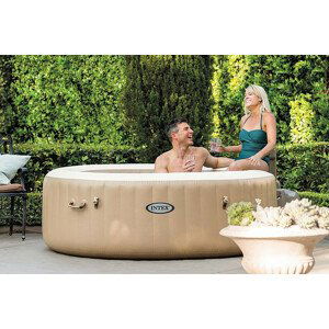 INTEX Nafukovací vířivka Pure spa pro 6 osob (bublinky+masáž) 1100L