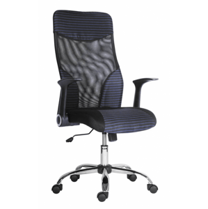ANTARES kancelářská židle Wonder Large modrý proužek