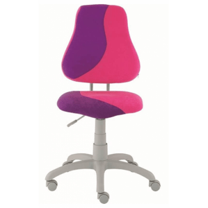 ALBA dětská rostoucí židle Fuxo S-line FUX0268 růžovo-fialová