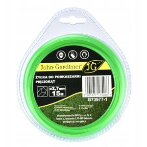 Struna do křovinořezu 2,7 mm x 15 m G73977-1 GEKO