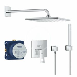 GROHE Eurocube Sprchový set s baterií pod omítku, 310 mm, chrom 25238000