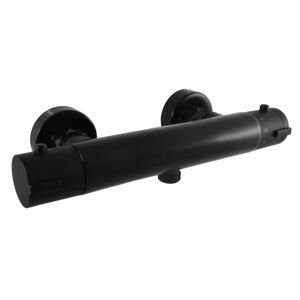 SLEZAK-RAV Vodovodní baterie sprchová TERMOSTATICKÁ černá matná, Barva: černá matná, Rozměr: 150 mm TRM80.5CMAT