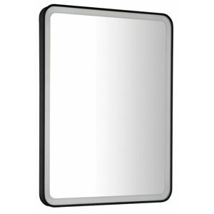 SAPHO VENERO zrcadlo s LED osvětlením 60x80cm, černá VR260