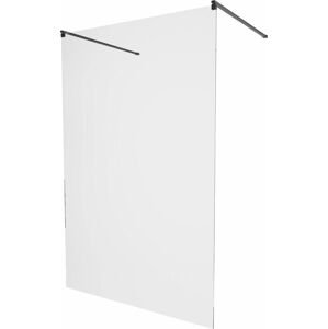 MEXEN/S KIOTO samostatně stojící sprchová zástěna 120 x 200, transparent 8 mm, černá 800-120-002-70-00