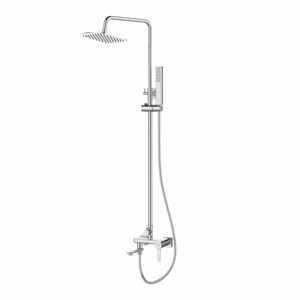 INVENA Sprchový sloup GLAMOUR TREND s baterií, chrom AU-05-B01-V