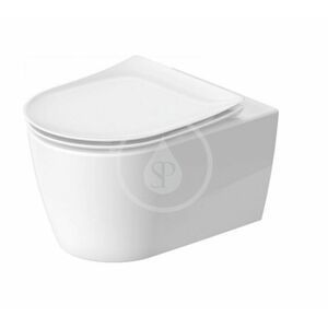 DURAVIT Soleil by Starck Závěsné WC se sedátkem SoftClose, Rimless, HygieneFlush, HygieneGlaze, bílá 45910920A1