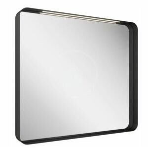 RAVAK Strip Zrcadlo s LED osvětlením, 506x706 mm, černá X000001569