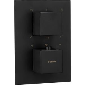 DEANTE Therm černá Vnější prvek, pro termostatický BOX BXY_NEAT