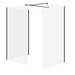 CERSANIT SET B811 WALK-IN MILLE ČERNÁ 90X90X90X200 VIR S601-198