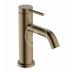 HANSGROHE Tecturis S Umyvadlová baterie s výpustí, CoolStart, EcoSmart, kartáčovaný bronz 73302140