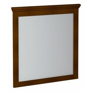 SAPHO CROSS zrcadlo v dřevěném rámu 700x800mm, mahagon CR012