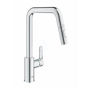 GROHE QuickFix Start Dřezová baterie s výsuvnou sprškou, chrom 30631000