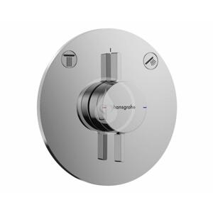 HANSGROHE DuoTurn S Baterie pod omítku, pro 2 spotřebiče, chrom 75418000