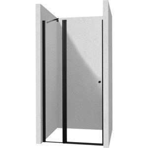 DEANTE Kerria Kerria Plus sprchové dveře bez stěnového profilu 120 cm černá KTSUN45P