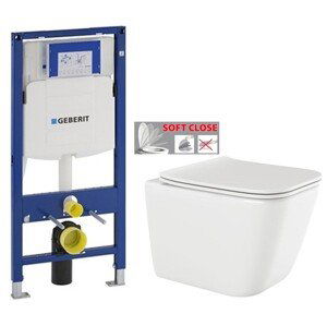 GEBERIT Duofix bez tlačítka + WC INVENA PAROS  + SEDÁTKO 111.300.00.5 RO1