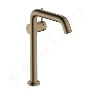 HANSGROHE Tecturis S Umyvadlová baterie s výpustí Push-Open, CoolStart, EcoSmart, kartáčovaný bronz 73373140