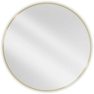 MEXEN Loft zrcadlo 100 cm, zlatý rám 9850-100-100-000-50