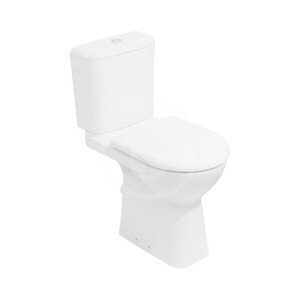 JIKA Deep WC kombi mísa bezbariérová, zadní odpad, bílá H8236160000001