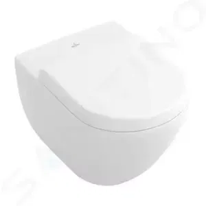 VILLEROY & BOCH Subway Závěsné WC, ploché splachování, alpská bílá 66031001