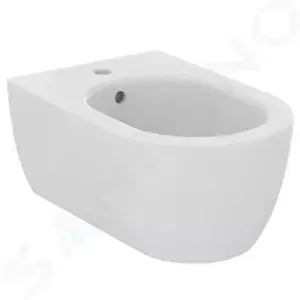 IDEAL STANDARD Blend Závěsný bidet, 355x540 mm, s přepadem, otvor pro baterii, bílá T375001