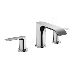 HANSGROHE Vivenis Umyvadlová baterie s výpustí, 3-otvorová instalace, EcoSmart, chrom 75033000